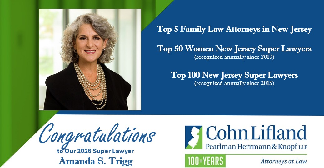 COHN LIFLAND PROUDLY ANNOUNCES AMANDA S. TRIGG NAMED TOP 5 FAMILY LAW SUPER LAWYERS®